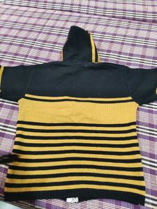 Striped Knit Cardigan