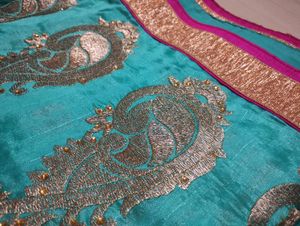 Embroidered Saree