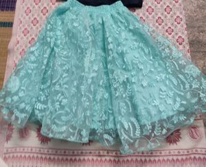 Girls Top With Net Skirt
