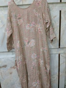 Beautiful Floral Print Kurta