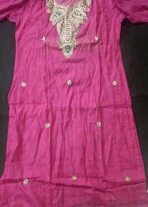 Elegant Embroidered Kurta