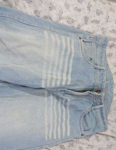 Light Wash Wide Leg Jeans