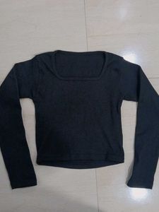Classic Black &amp; White Long Sleeve Tops