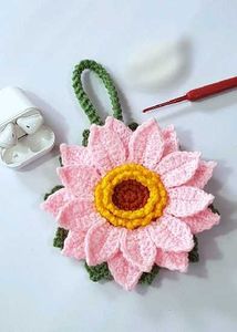 Handmade Crochet Flower Decor