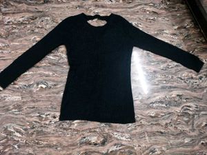 wool knitted women's full sleeve top