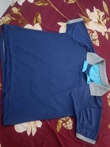 Men's Blue Polo T-Shirt