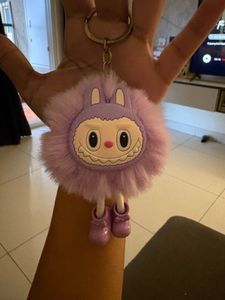 Kawaii Fluffy Bunny Keychain