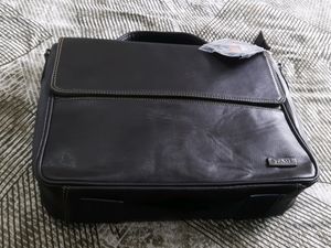 Stamp Leather Messenger