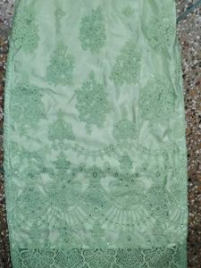 Elegant Mint Green Embroidered Kurta