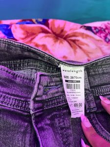 Stylish Grey Wash Denim Jeans