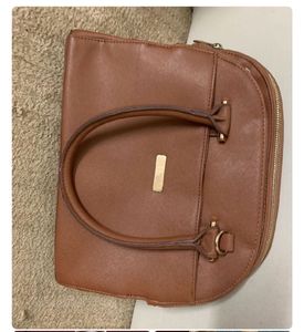 Brown Satchel Handbag