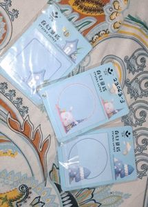 3pc  Cute Sticky Notes Set
