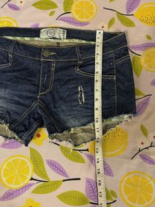 Beautiful Distressed Denim Shorts