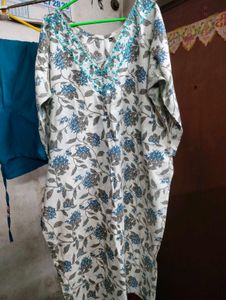 Elegant Printed Kurta and pants.