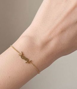 YSL Bracelet (stainless steel 18k gold plated)