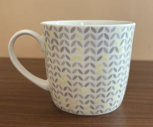 Westside Home Stylish Patterned Ceramic Mug