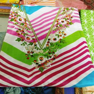 Printed Cotton Suit