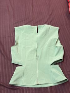 Zara Stylish Cut-Out Top