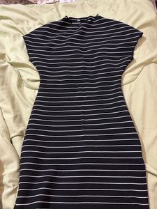 Striped Bodycon Mini Dress