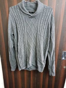 Gray Knit Sweater