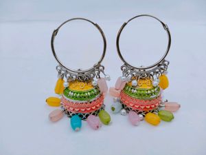 Meenakari Multicolour Earrings For Girls/Women