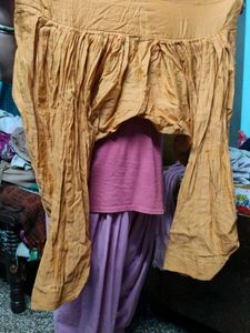 Beautiful Leaf Print Kurta