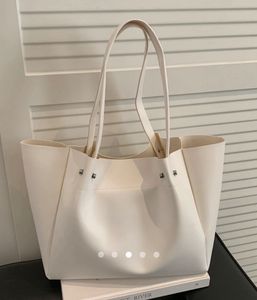 Chic White Tote Bag