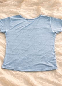 Blue Casual T-shirt