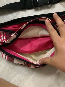 Nike Plaid Fanny Pack