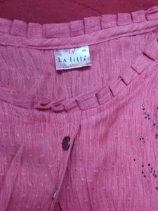 Beautiful Pink Ethnic Gown