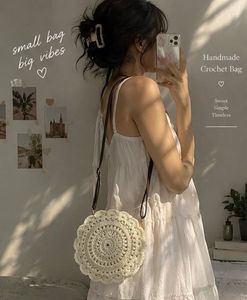 Handmade Crochet Round Bag
