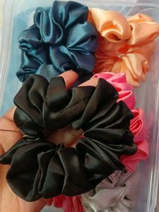 Satin Scrunchies Set 4