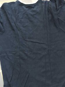 Men's Navy Blue Long Sleeve T-Shirt