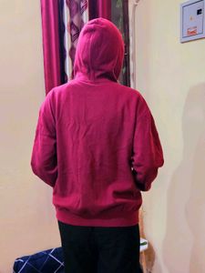 Lacoste marron color unisex hoodie