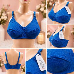 Vibrant Blue Lace Bra