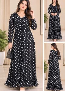 Polka Dot Maxi Dress