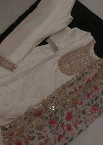 Elegant White Kurta Set with Dupatta
