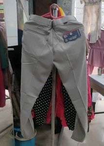 Beige Flared Pants