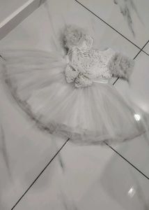 Sparkly White Party Dress