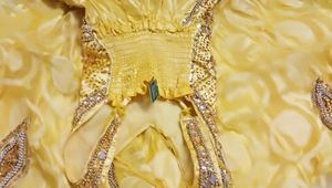 Full Flared Brasso Mul Work Gown