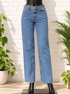 Classic Blue Wash Denim Jeans