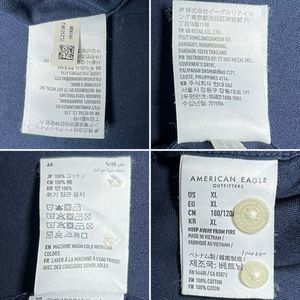 American Eagle Navy Shirt | Slim Fit | Only 1