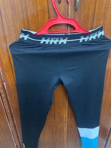 HRX Black Active Leggings
