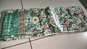 Green Colour Beautiful Suit With Dupatta
