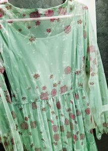 Fashion Women Net Western Dress