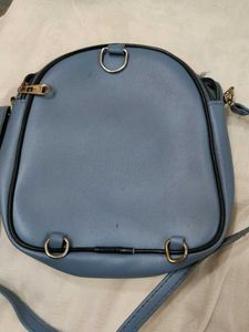 Cute Blue Bunny Backpack