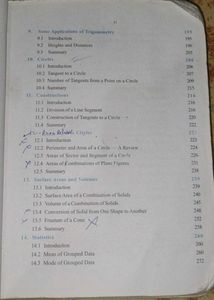Class 10 Mathematics NCERT Textbook