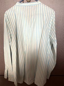 Striped Button-Up Shirt