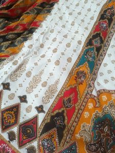 Elegant dress material with Vibrant Traditional Pr