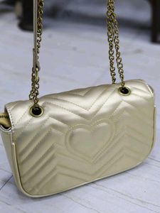 IMPORTED GUCCI GOLDEN SLING BAG WITHOUT BOX